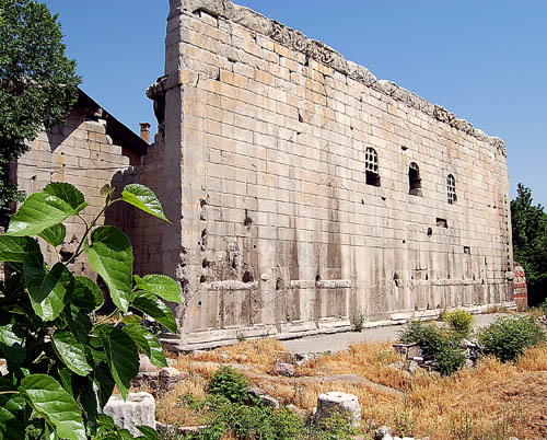 Temple of Emperor Augustus, Ankara, Turkey.