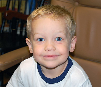 Drew in Granddad’s Office