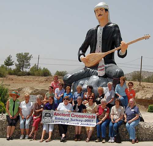 The Ancient Crossroads Women near Karaman, Turkey. Photo by Ferrell Jenkins.