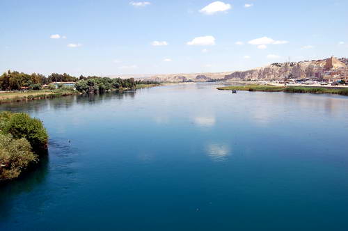 Euphrates River in southeastern Turkey. Photo by Ferrell Jenkins.