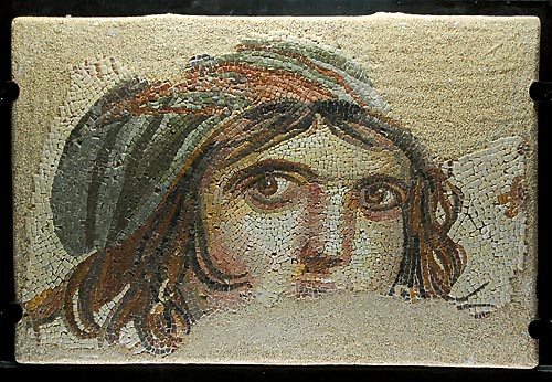 Gypsy Girl from Zeugma in Gaziantep, Turkey, Museum. Photo by Ferell Jenkins.