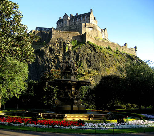 Edinburgh Castle. Photo by Ferrell Jenkins.