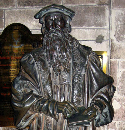 John Knox in St. Giles. Photo by Ferrell Jenkins.
