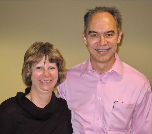 Tim and Ann in Scotland.