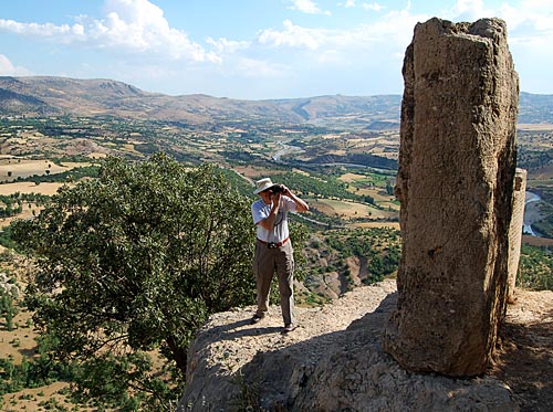 Ferrell Jenkins at Arsameia. Photo by David Padfield.