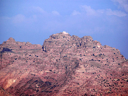Mount Hor near Petra in Jordan. Photo by Ferrell Jenkins.
