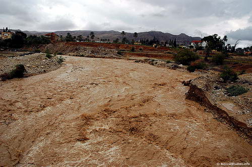 Wadi Qelt (Kelt) in the Wilderness of Judea. Photo by Ferrell Jenkins.