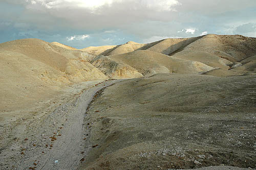 A dry wadi in the Wilderness of Judea. Photo by Ferrell Jenkins.