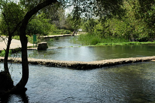 Source of the Jordan River at Caesarea Philippi. Photo by Ferrell Jenkins.