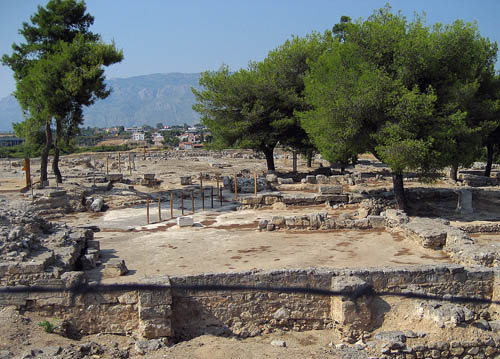 Isthmia, near ancient Corinth, was the site of athletic games in honor of Poseidon. Photo by Ferrell Jenkins.