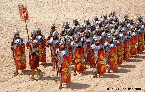 The 6th Roman Legion at Jerash, Jordan. Photo by Ferrell Jenkins.