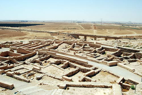View of Excavation at Tel Be'er Sheva. Photo by Ferrell Jenkins.