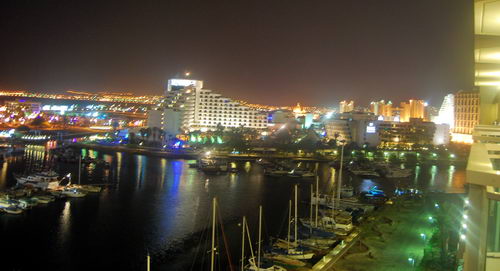 East view from Eilat to Aqaba. Photo by Ferrell Jenkins.