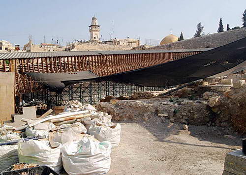 Mugrabi Gate leading to the Temple Mount. Photo by Ferrell Jenkins.