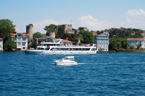 A view along the Bosphorus. Photo by Ferrell Jenkins.