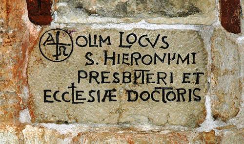 The place where Jerome once lived. Photo by Ferrell Jenkins.