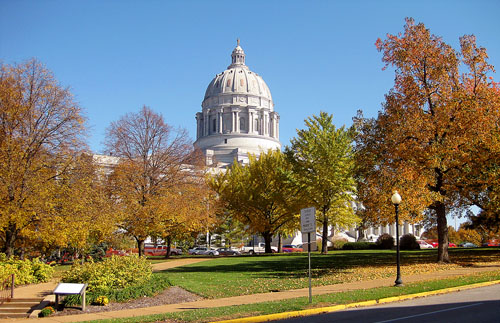 Missouri State Capitol, Jefferson City. Photo by Ferrell Jenkins.
