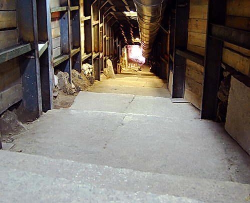 Street leading from Pool of Siloam up to the Temple Mount. Photo by Ferrell Jenkins.