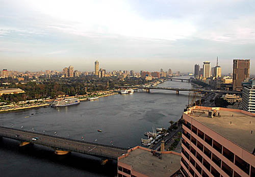 Cairo on the Nile River. Photo by Ferrell Jenkins.
