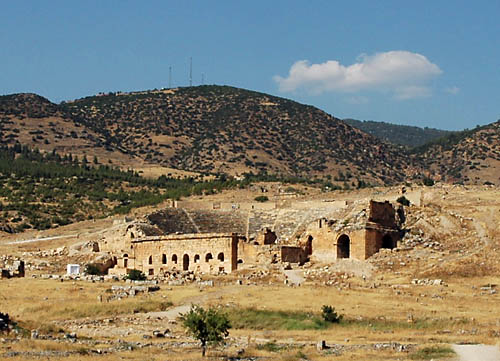 Roman theater at Hierapolis. Photo by Ferrell Jenkins.