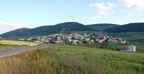 The town of Nein on the north slope of the Hill of Moreh. Photo by Ferrell Jenkins.