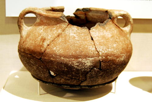 Cooking pot from Megiddo. OIUC. Photo by Ferrell Jenkins.