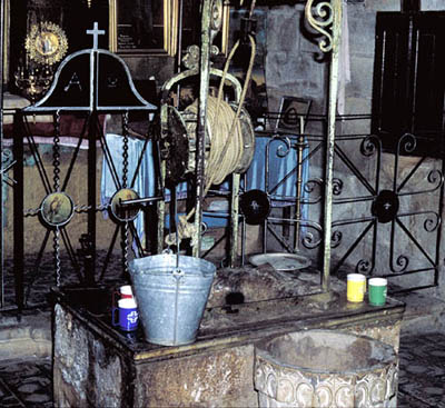 Jacob's Well. Most likely the well where Jesus met the woman of Samaria (John 4). Photo by Ferrell Jenkins.