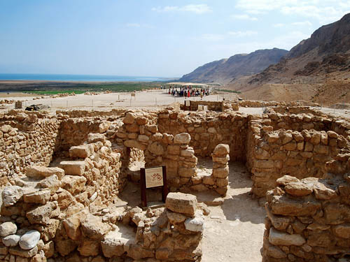 View of proposed study room at Qumran. View NE. Photo by Ferrell Jenkins.