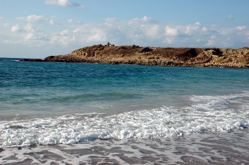 View of Tel Dor from the south. Photo by Ferrell Jenkins.