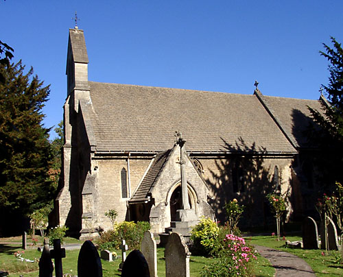 Holy Trinity Church, Headington Quarry. Photo by Ferrell Jenkins.