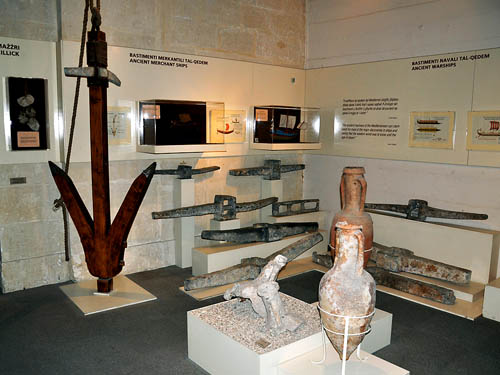 Roman Anchors found in Maltese Waters. Photo by Ferrell Jenkins.