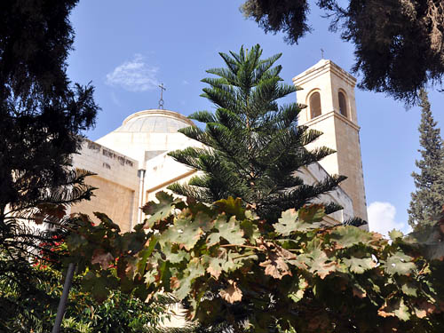 Bethany Church Church dedicated to Lazarus at Bethany. Photo by Ferrell Jenkins.