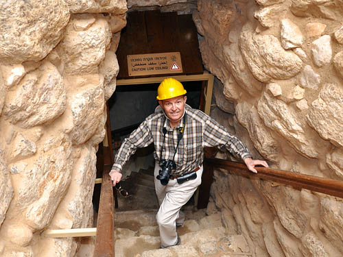 Entry to the Water System at Beersheba. Photo by Leon Mauldin.