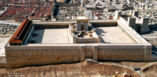 Second Temple Model The Second Temple Model. Photo by Ferrell Jenkins 2009.