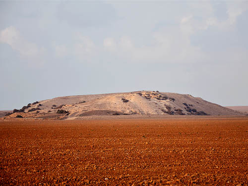 Tel Shera, possible site of Ziklag. Photo by Ferrell Jenkins 2009.