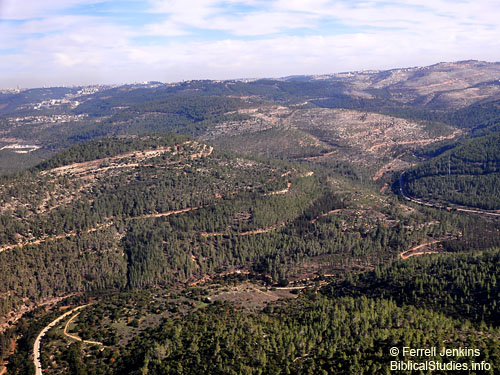 Judean Mountains SW of Jerusalem. Photo by Ferrell Jenkins.