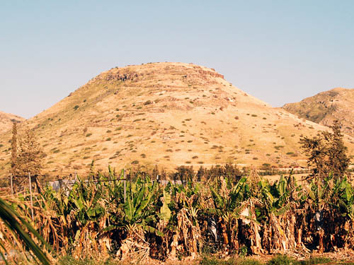 The site of Hippos (Susita), east of the Sea of Galilee. Photo by Ferrell Jenkins.