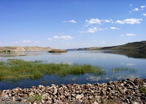 The Euphrates River in northern Syria. Photo by Ferrell Jenkins.