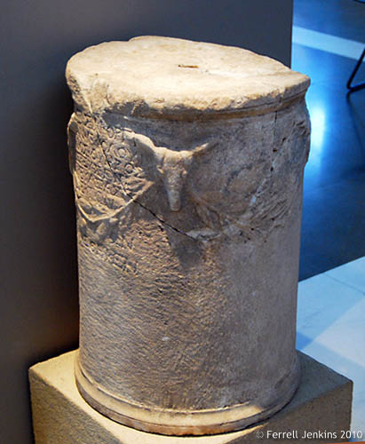 Roman Imperial Altar. Thessalonica, Greece, Museum. Photo by Ferrell Jenkins.