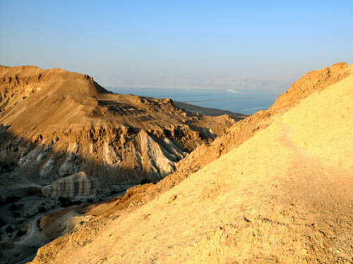 Dead Sea from Sodom-Arad Road The Dead Sea from the Sodom-Arad Road