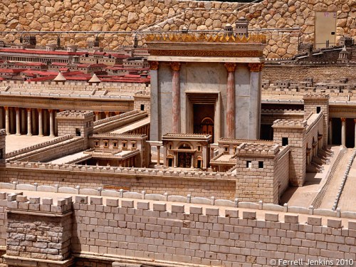 Second Temple Model at the Israel Museum. Photo by Ferrell Jenkins.