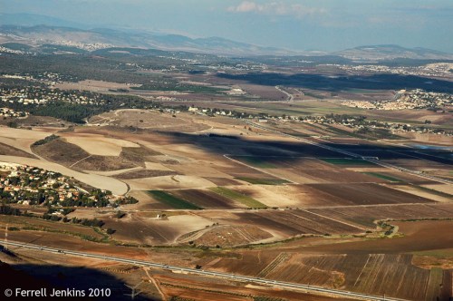 Tell Kassis and the Kishon in the Jezreel Valley. Photo by Ferrell Jenkins.