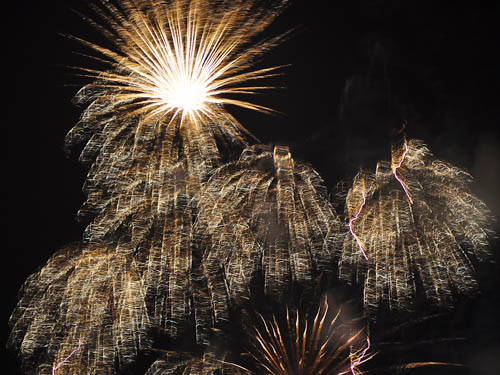 Firewords in Temple Terrace, FLorida, July 3, 2010.