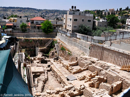 Givati Garage Excavations. Photo by Ferrell Jenkins.