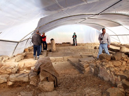 The Magdala/Migdal Synagogue. Photo by Jim Joyner.