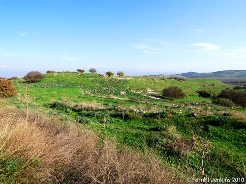 Tel Kedesh in northern Galilee. Photo by Ferrell Jenkins.