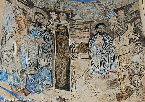 Bible stories in the Akdamar Island church. Photo by Ferrell Jenkins.