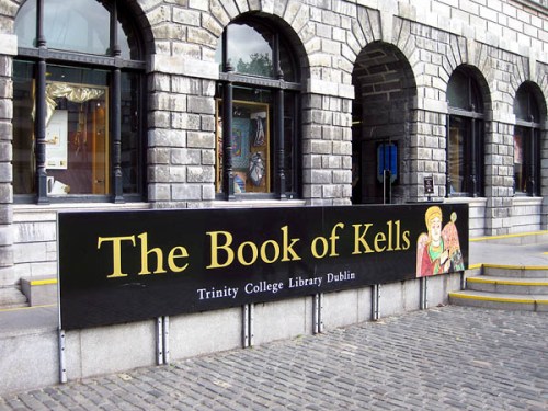 Entrance to Trinity College Library. Photo by Ferrell Jenkins.