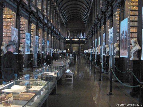 The Long Room of Trinity College Library
