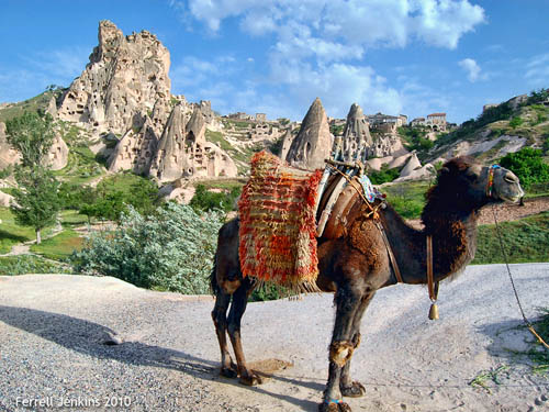 Uchisar in Cappadocia, Turkey